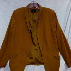 H&M Brown Jacket Blazer - Size XL/12 US